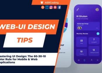 Mastering UI Design The 60-30-10 Color Rule for Mobile & Web Applications